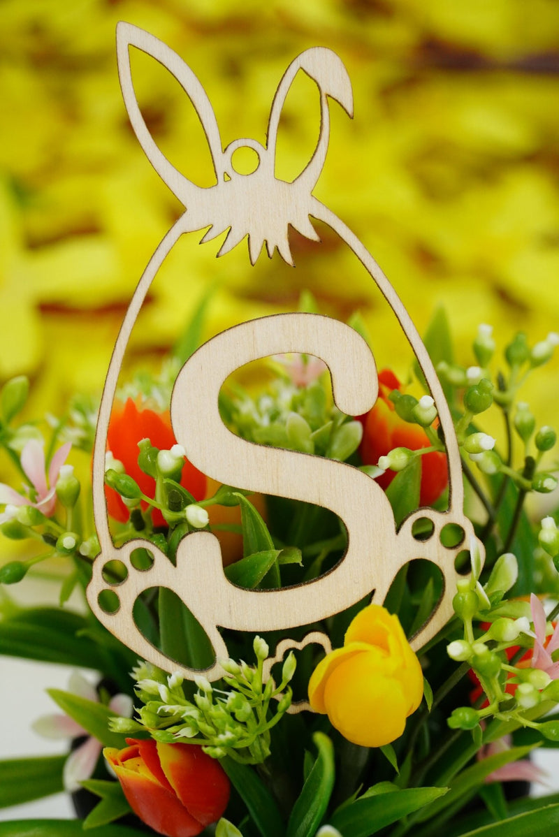 Osterschmuck mit Buchstabe "A bis Z" - RJC - Circle