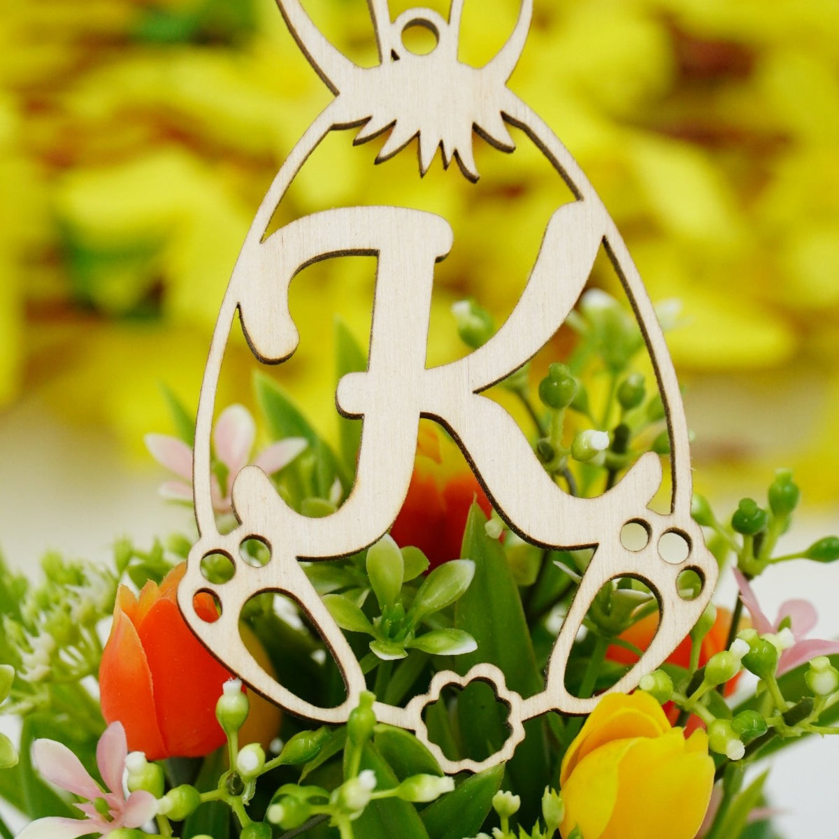 Osterschmuck mit Buchstabe "A bis Z" - RJC - Circle
