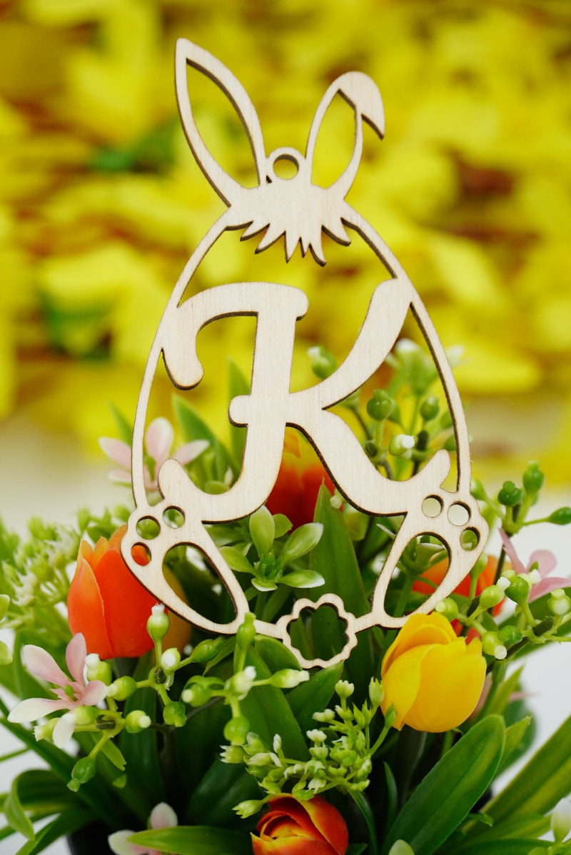 Osterschmuck mit Buchstabe "A bis Z" - RJC - Circle