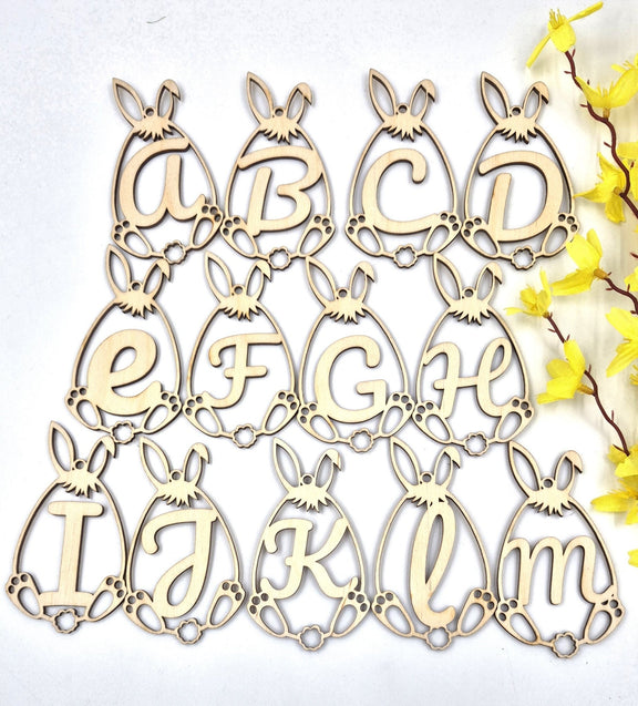 Osterschmuck mit Buchstabe "A bis Z" - RJC - Circle