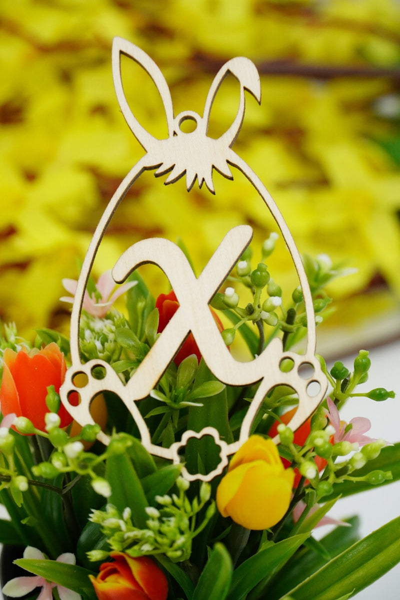 Osterschmuck mit Buchstabe "A bis Z" - RJC - Circle