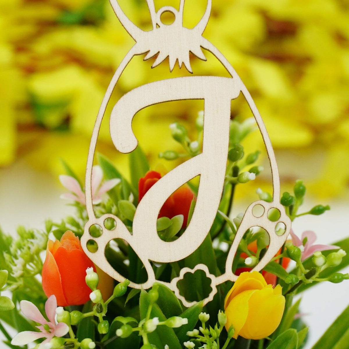 Osterschmuck mit Buchstabe "A bis Z" - RJC - Circle