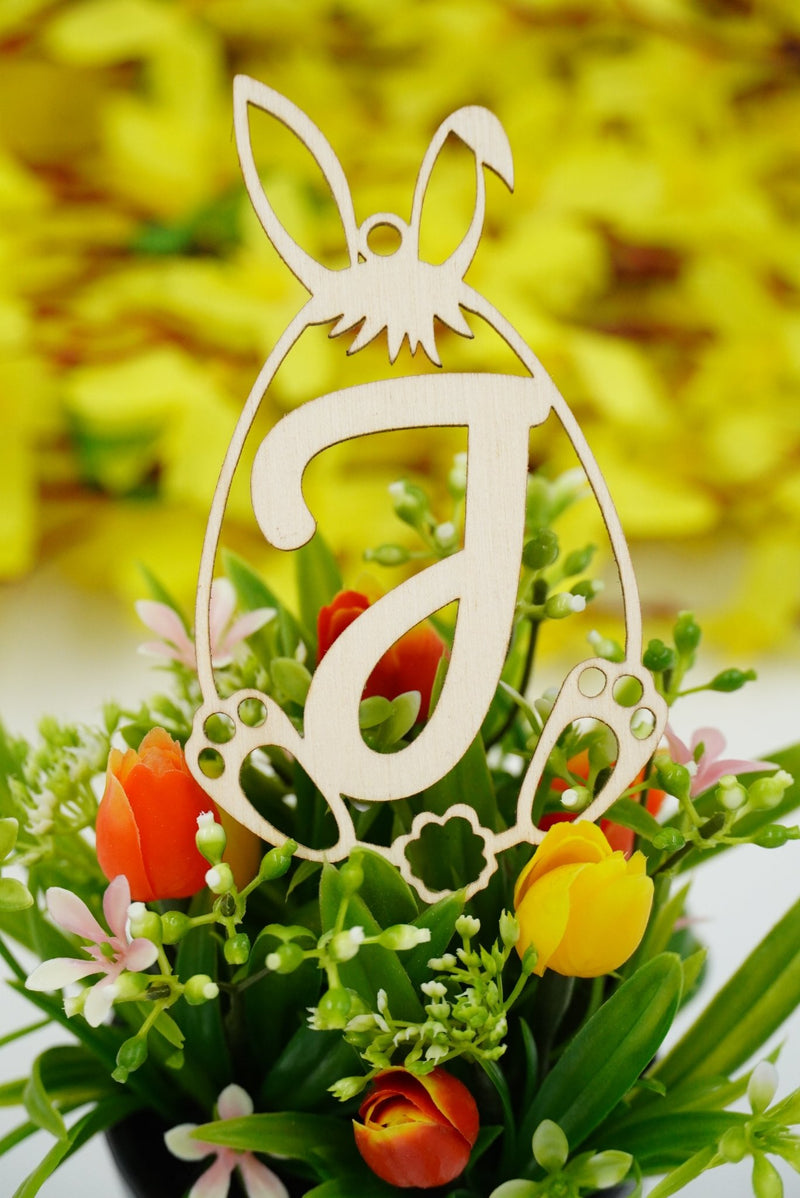 Osterschmuck mit Buchstabe "A bis Z" - RJC - Circle