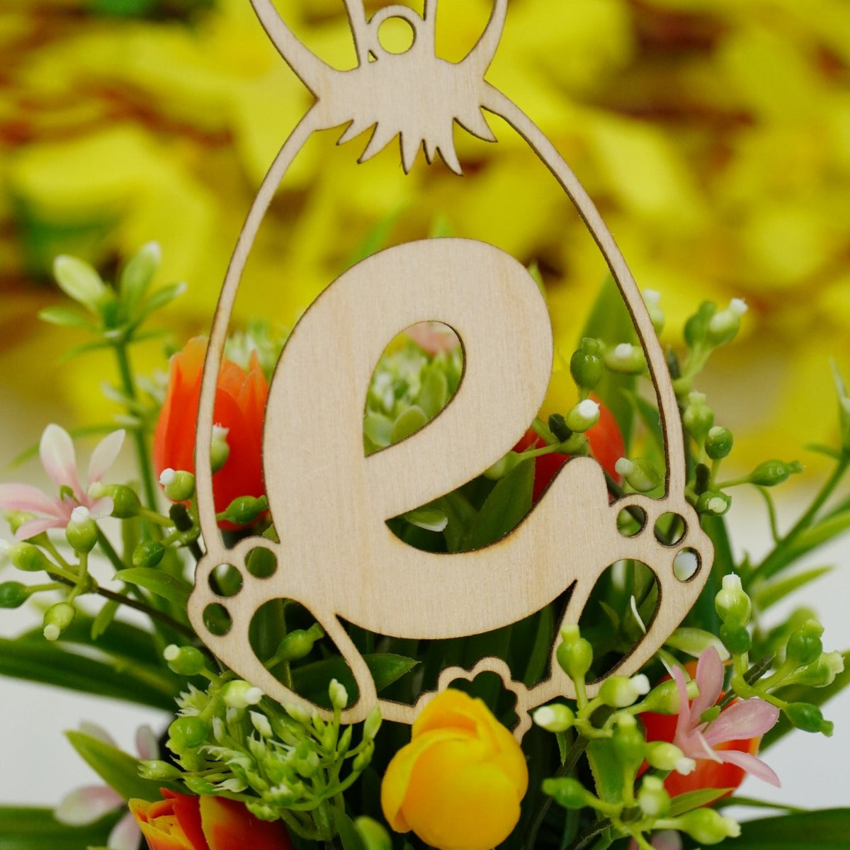 Osterschmuck mit Buchstabe "A bis Z" - RJC - Circle