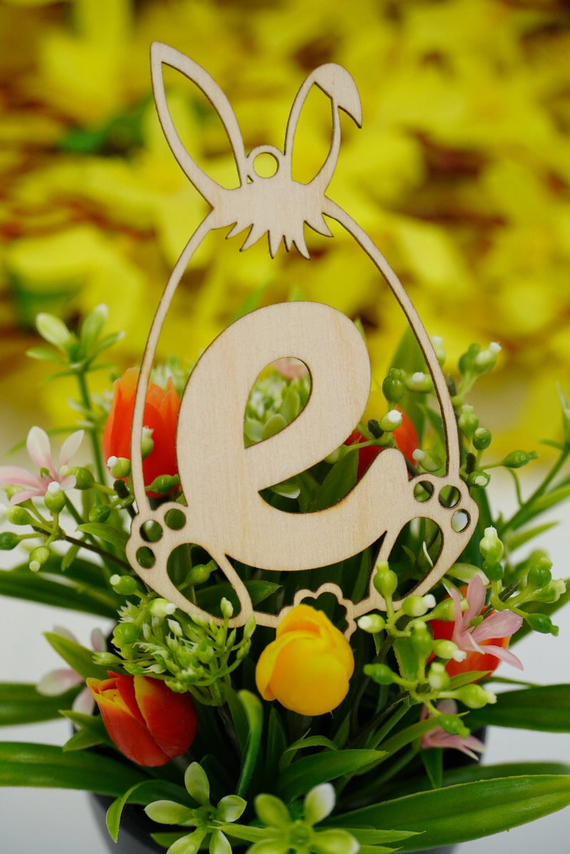 Osterschmuck mit Buchstabe "A bis Z" - RJC - Circle