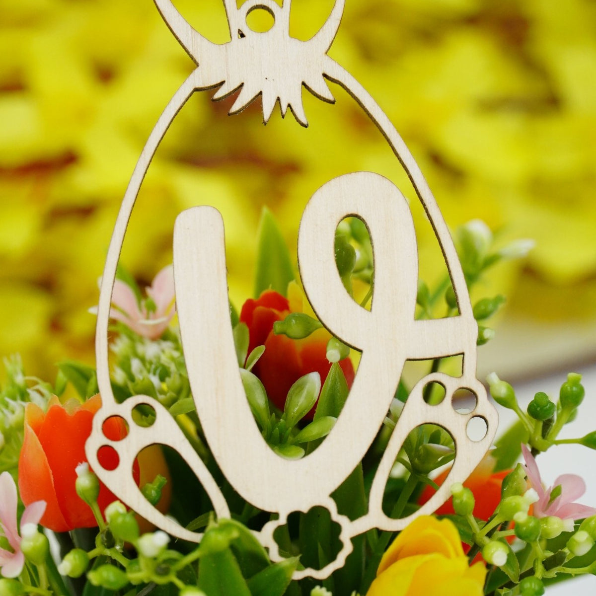 Osterschmuck mit Buchstabe "A bis Z" - RJC - Circle