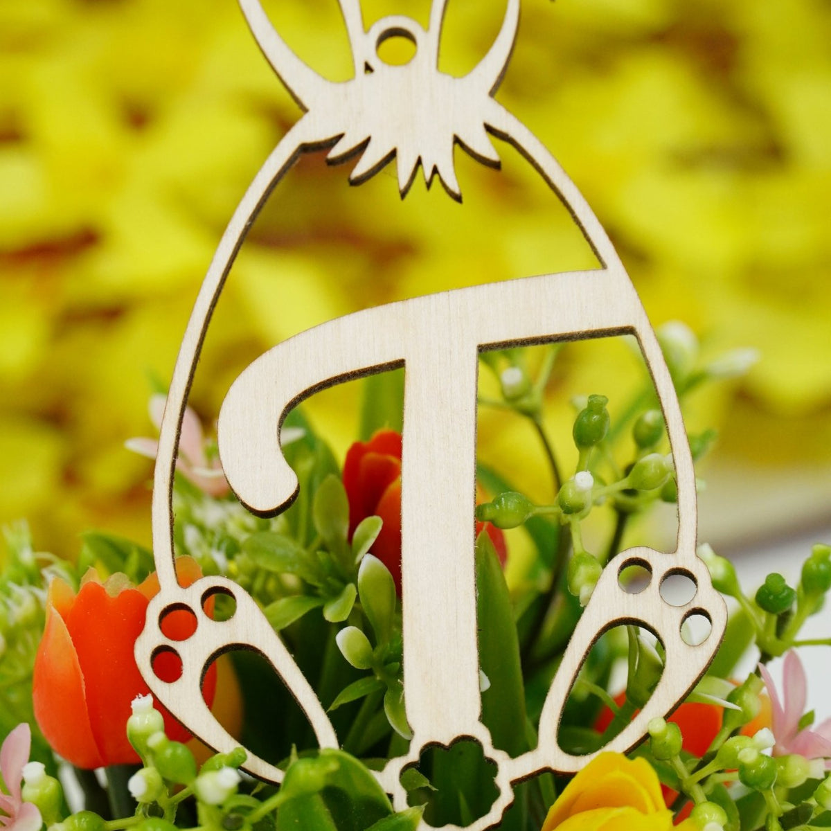 Osterschmuck mit Buchstabe "A bis Z" - RJC - Circle