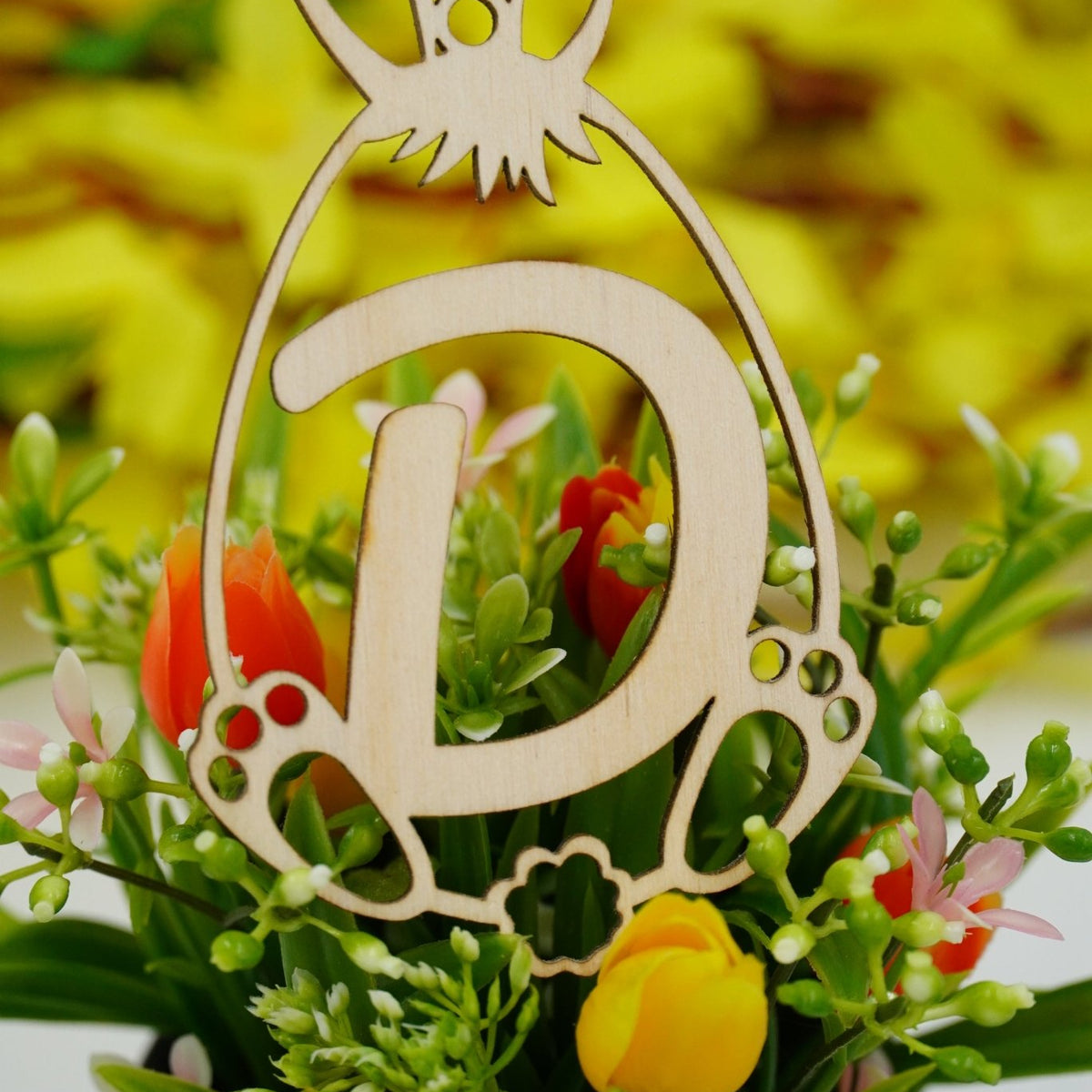 Osterschmuck mit Buchstabe "A bis Z" - RJC - Circle