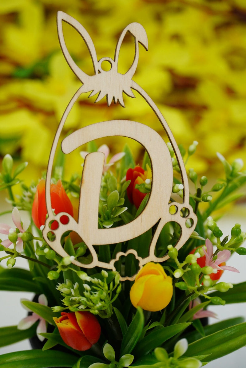 Osterschmuck mit Buchstabe "A bis Z" - RJC - Circle
