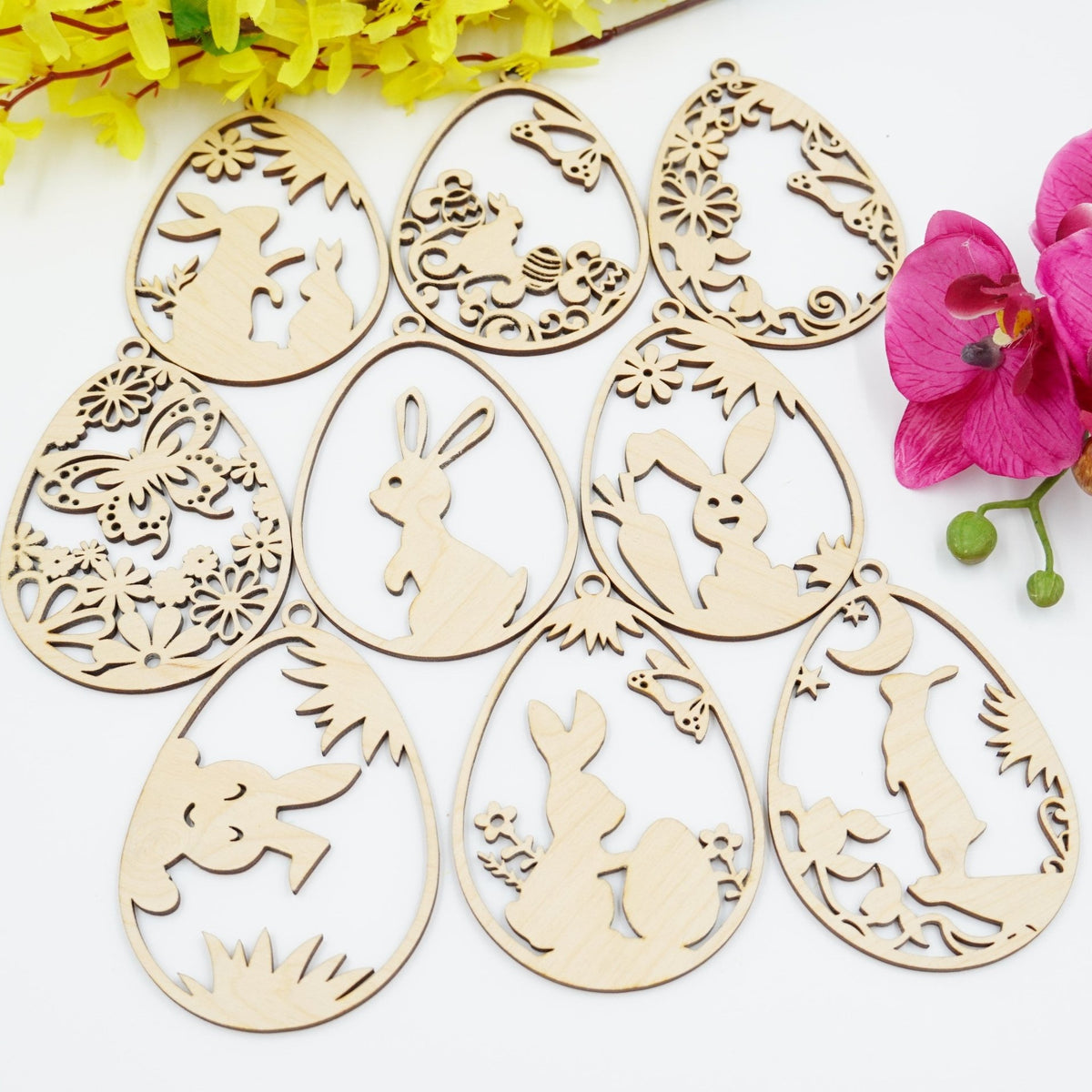 Osterschmuck - verschiedene Lasercuttings > Teil 1 - RJC - Circle