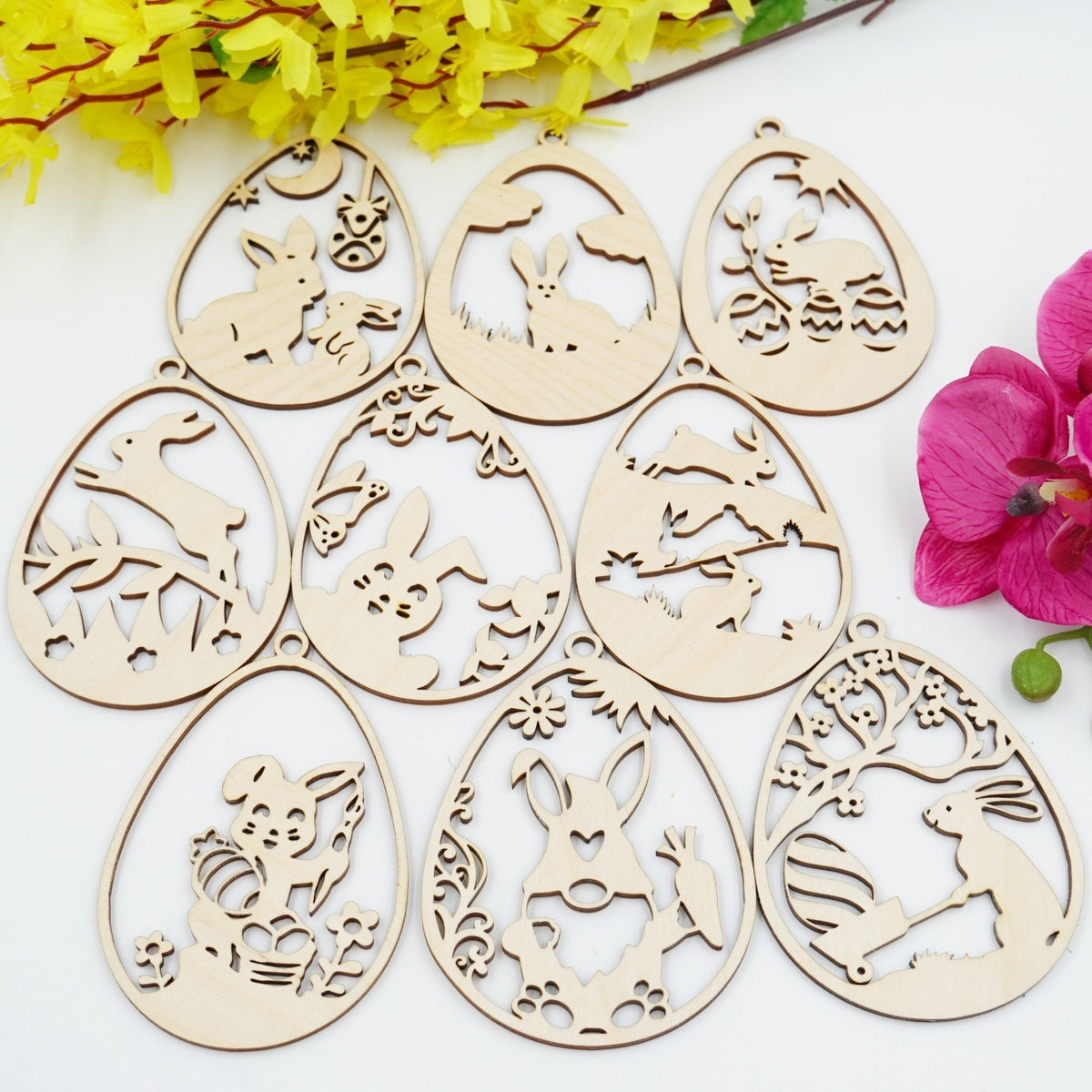 Osterschmuck - verschiedene Lasercuttings > Teil 3 - RJC - Circle