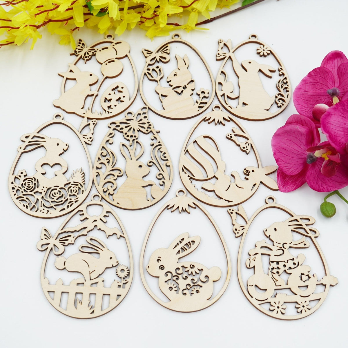 Osterschmuck - verschiedene Lasercuttings > Teil 5 - RJC - Circle