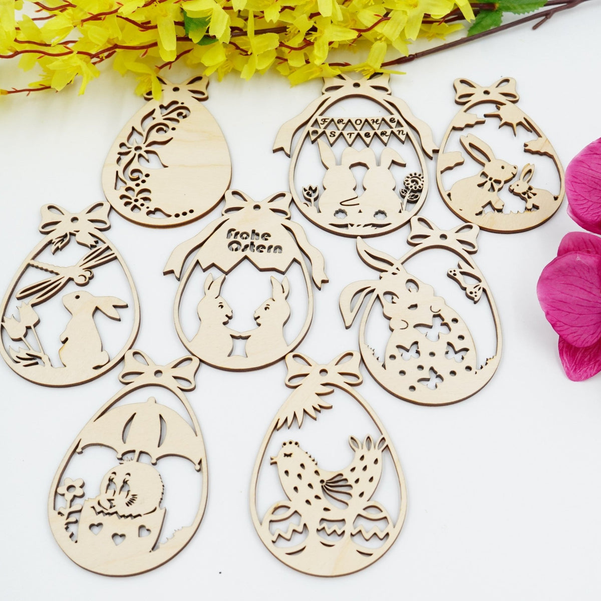Osterschmuck - verschiedene Lasercuttings > Teil 7 - RJC - Circle