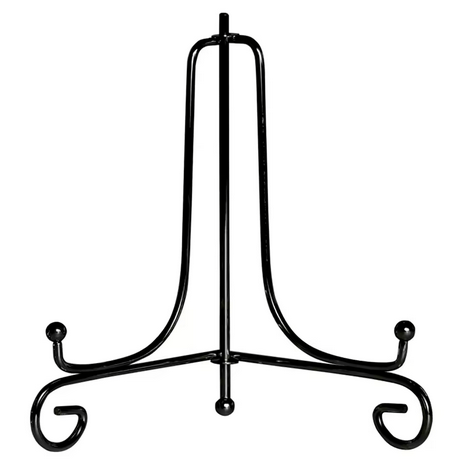 Präsentationsständer aus Eisen, faltbar, robust, stilvoll für Deko, Bilder und Teller