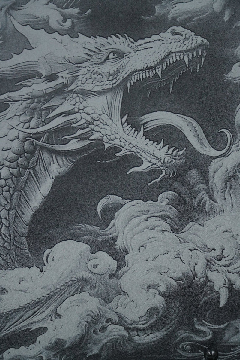 Sagenwelt Untersetzer "Drache" der Erste - personalisierbar - RJC - Circle