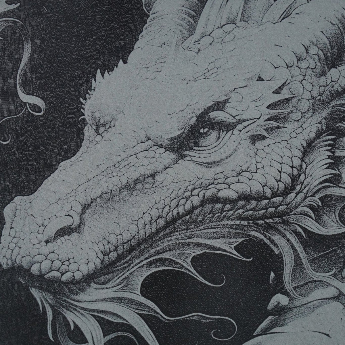Sagenwelt Untersetzer "Drache" der Zweite - personalisierbar - RJC - Circle