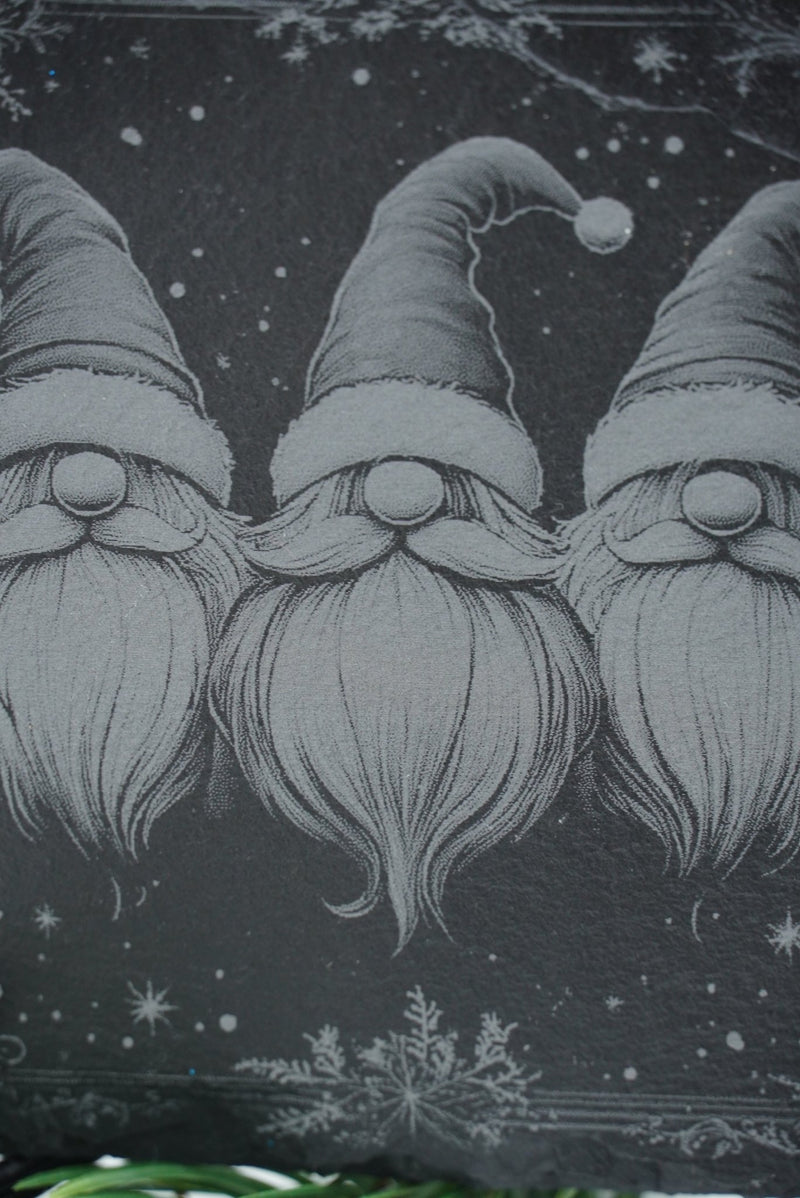 Schieferplatte "Drei Wichtel" - RJC - Circle