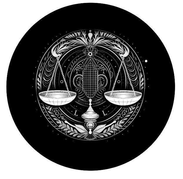 Sternzeichen auf Schieferplatte, personalisierbar - RJC - Circle