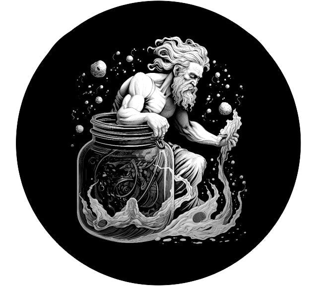 Sternzeichen auf Schieferplatte, personalisierbar - RJC - Circle