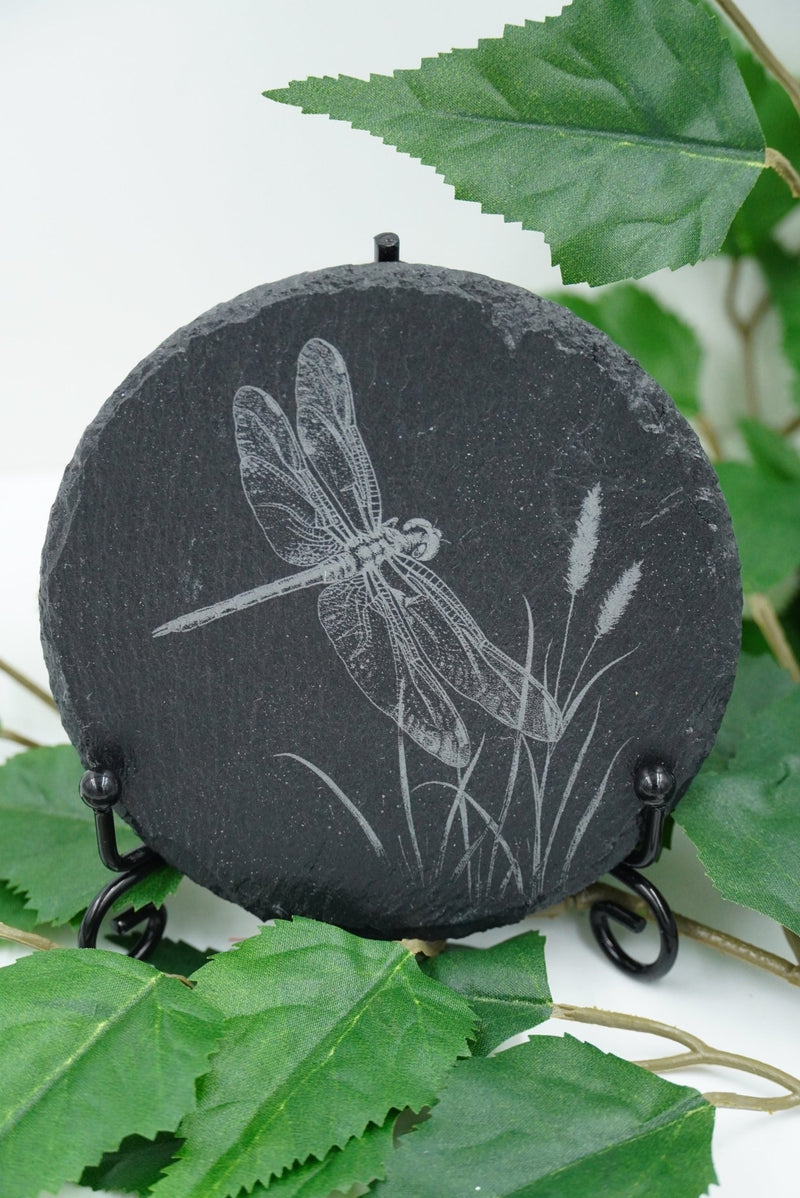 Tier Untersetzer Echse, Frosch, Kolibri, Libelle - RJC - Circle