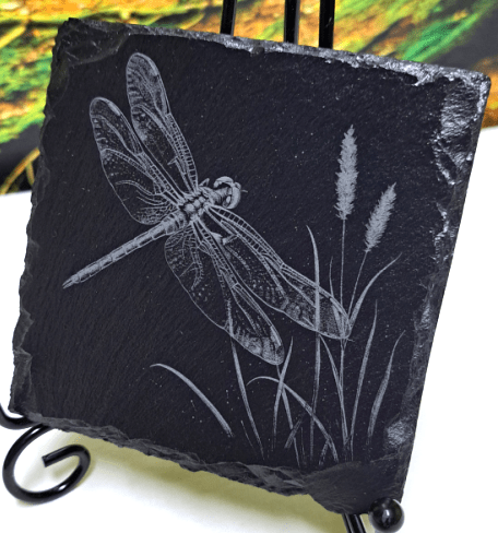 Tier Untersetzer Echse, Frosch, Kolibri, Libelle - RJC - Circle