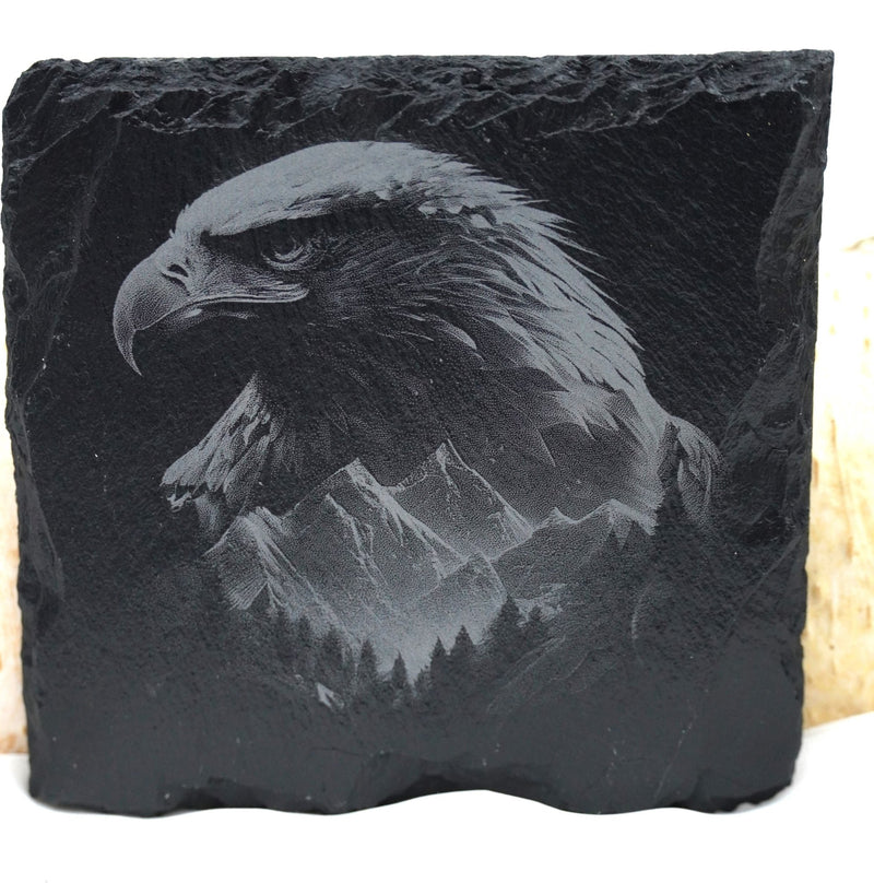 Tier Untersetzer Wildtiere "Bär, Adler, Hirsch und Wolf" - RJC - Circle