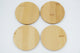 Untersetzer Bambus 4er Set rund oder eckig - RJC - Circle