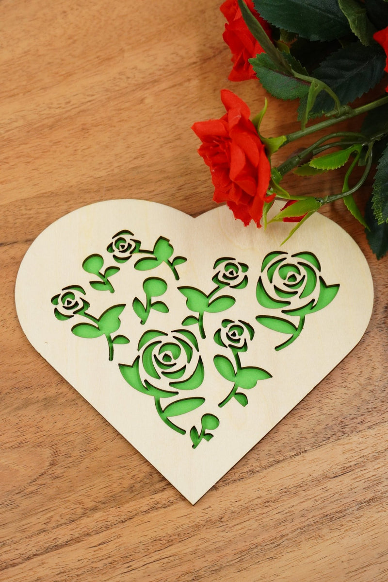 Valentin Geschenkbox Herz groß - personalisierbar - RJC - Circle