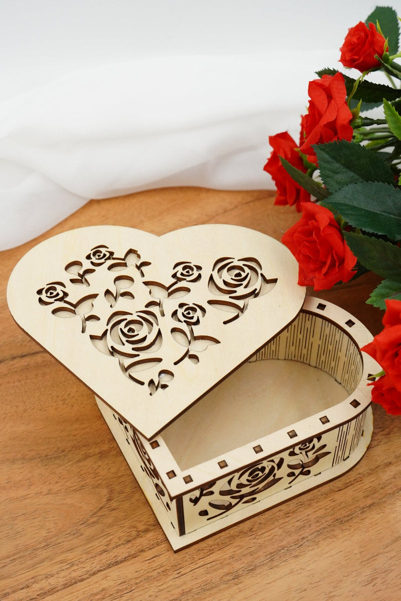 Valentin Geschenkbox Herz groß - personalisierbar - RJC - Circle