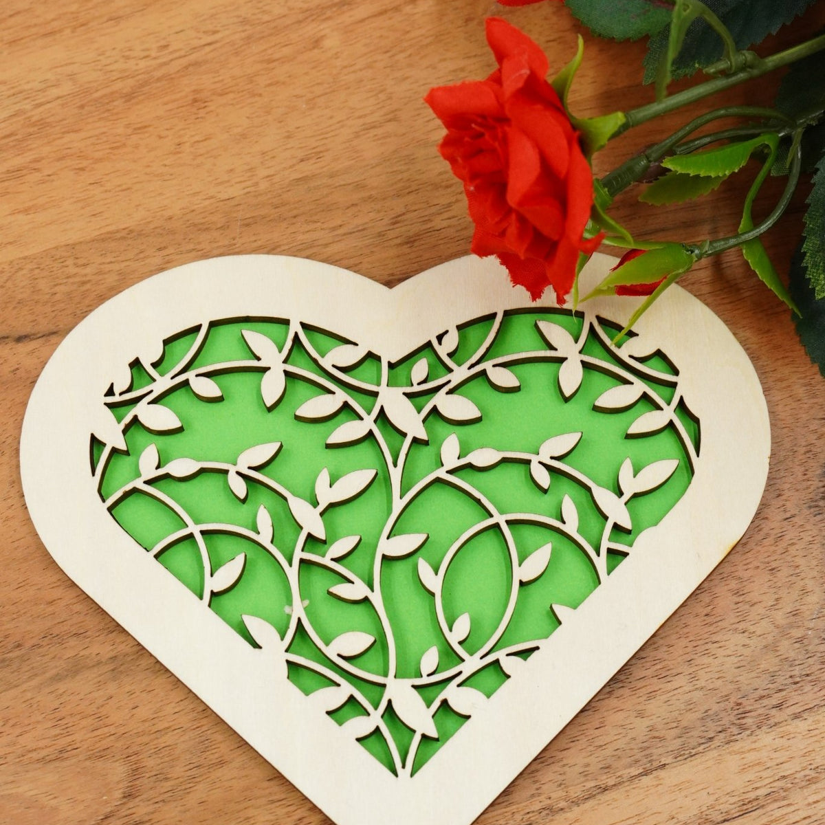 Valentin Geschenkbox Herz groß - personalisierbar - RJC - Circle