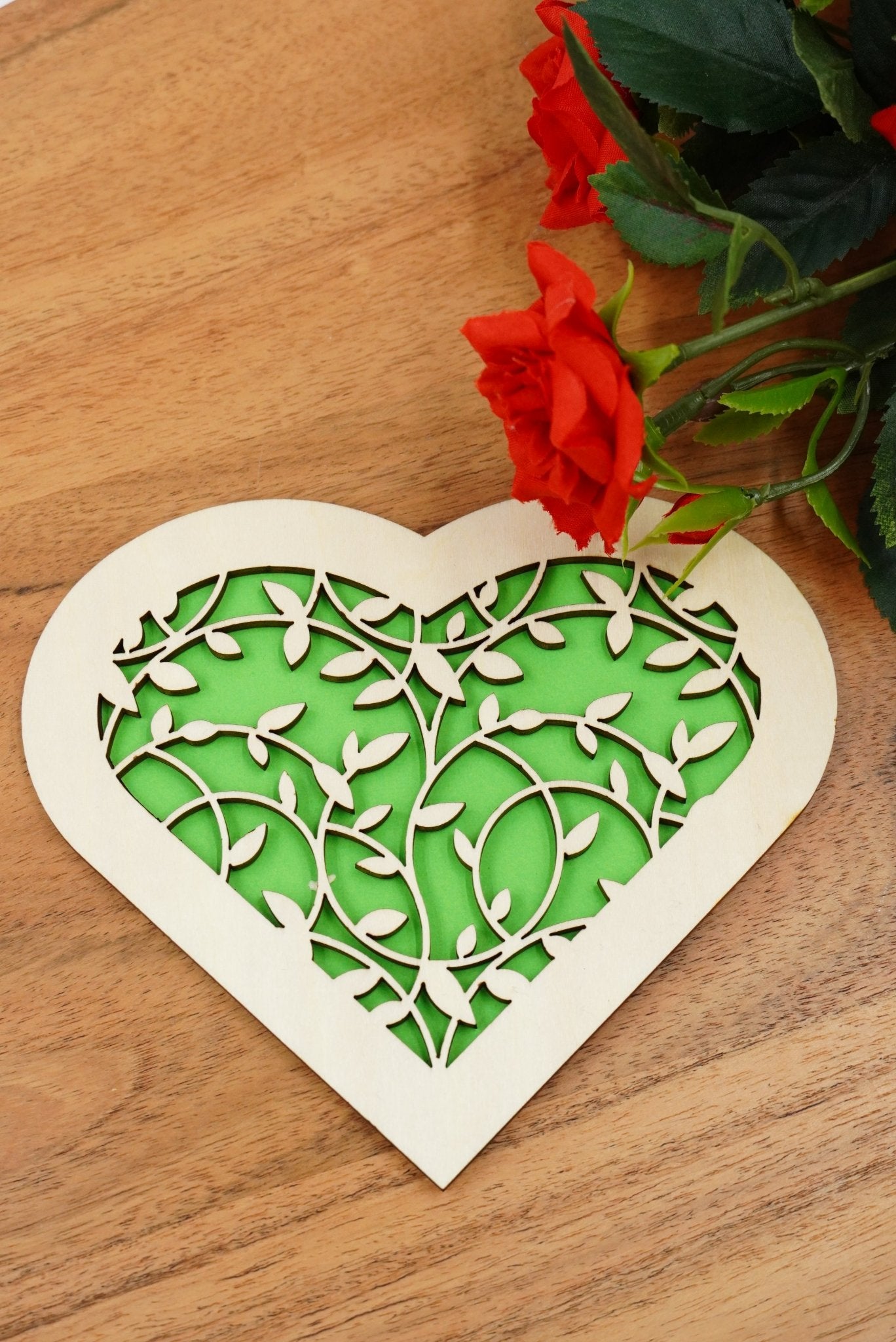 Valentin Geschenkbox Herz groß - personalisierbar - RJC - Circle