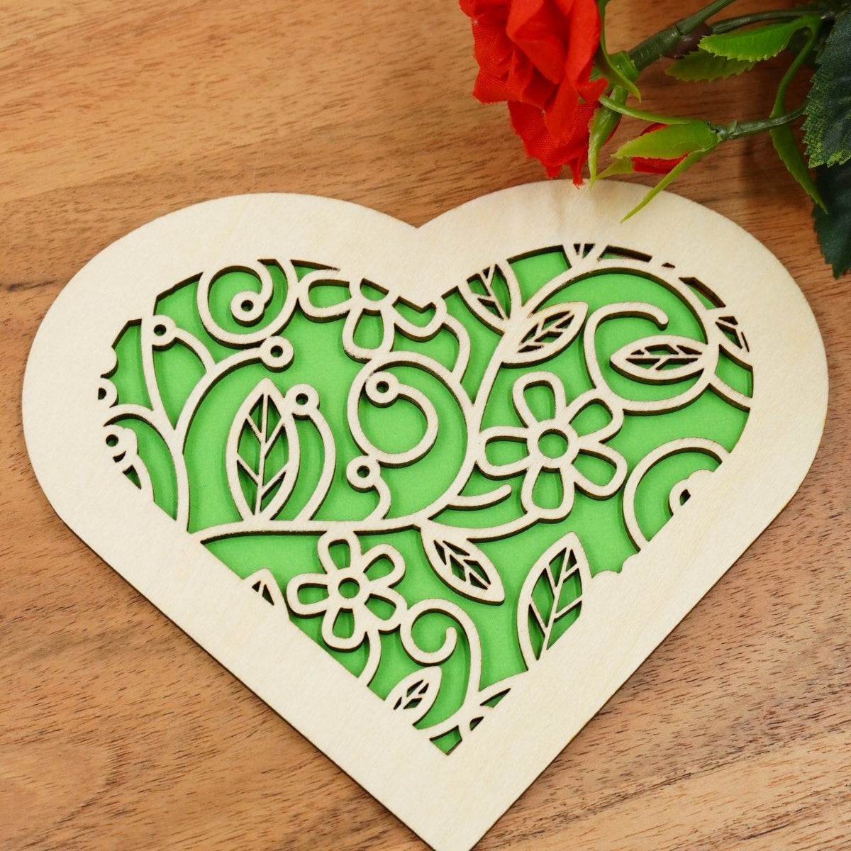 Valentin Geschenkbox Herz groß - personalisierbar - RJC - Circle