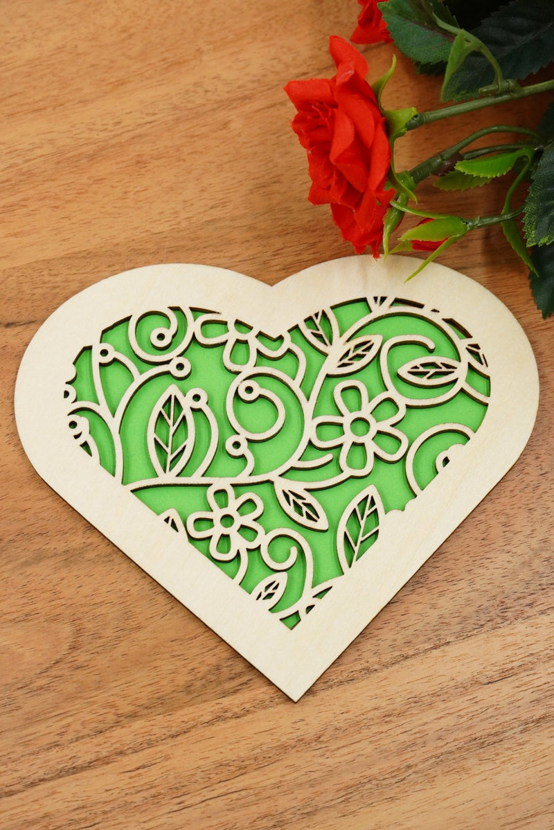 Valentin Geschenkbox Herz groß - personalisierbar - RJC - Circle