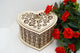 Valentinsbox filigran Rosendeckel - RJC - Circle