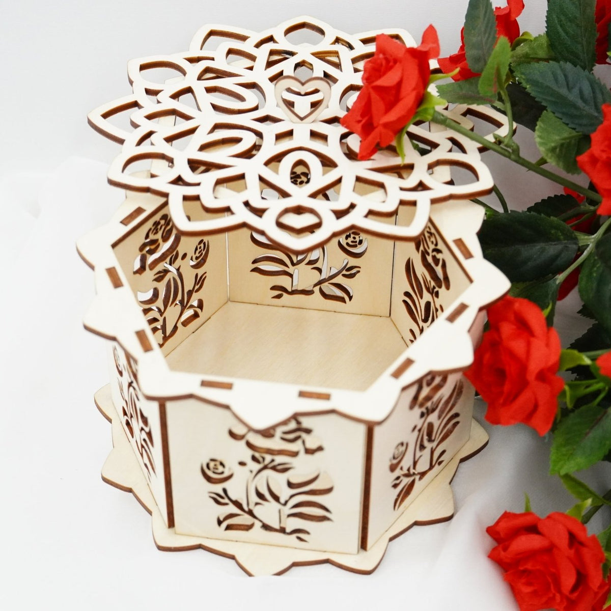 Valentinsbox Rosenpflanze - RJC - Circle