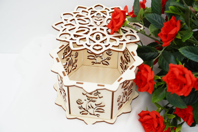 Valentinsbox Rosenpflanze - RJC - Circle