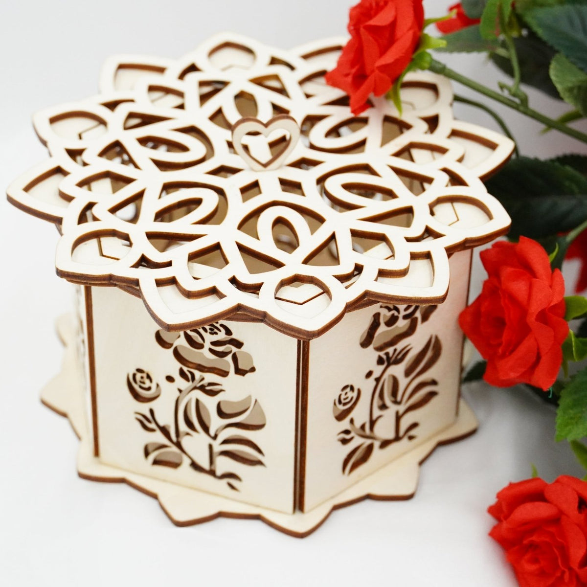 Valentinsbox Rosenpflanze - RJC - Circle