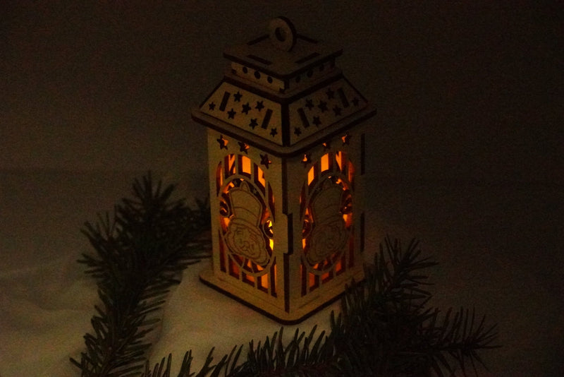 Weihnachtslaterne in fünf Designs - RJC - Circle