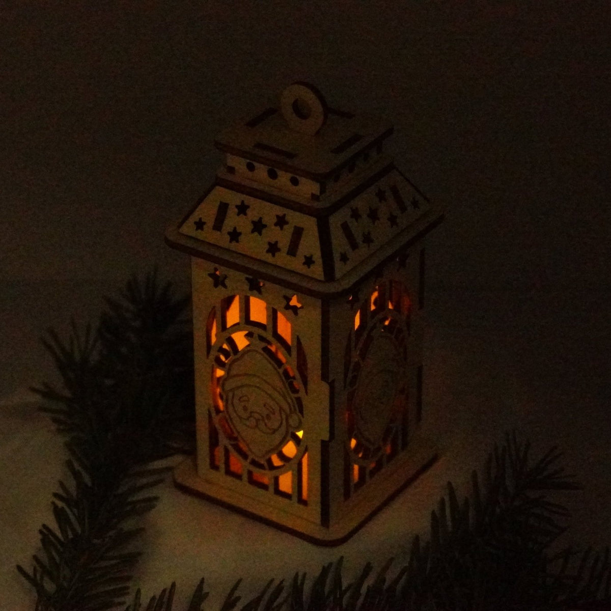 Weihnachtslaterne in fünf Designs - RJC - Circle