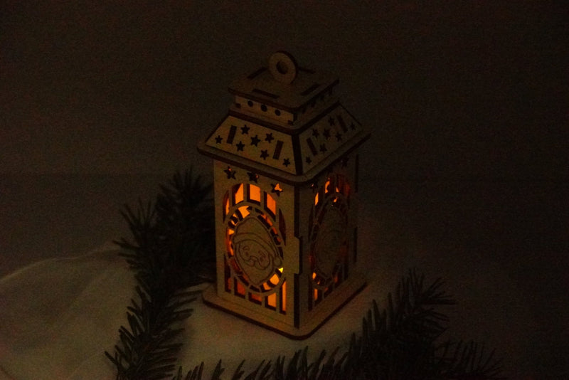 Weihnachtslaterne in fünf Designs - RJC - Circle