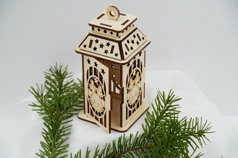 Weihnachtslaterne in fünf Designs - RJC - Circle