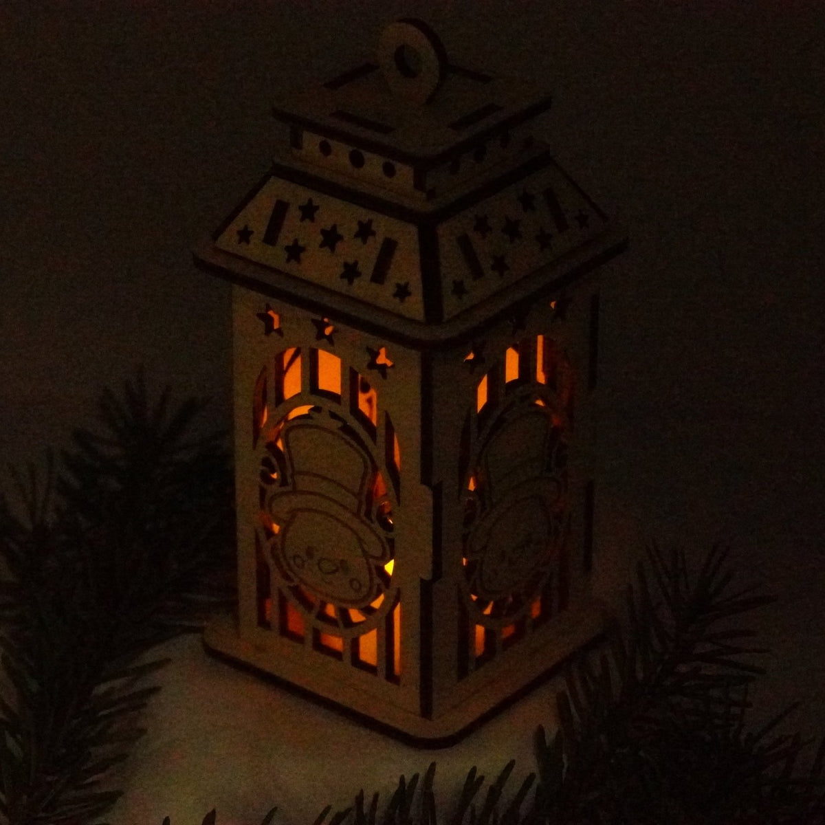 Weihnachtslaterne in fünf Designs - RJC - Circle