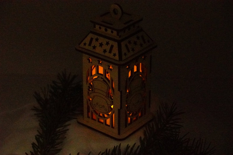 Weihnachtslaterne in fünf Designs - RJC - Circle