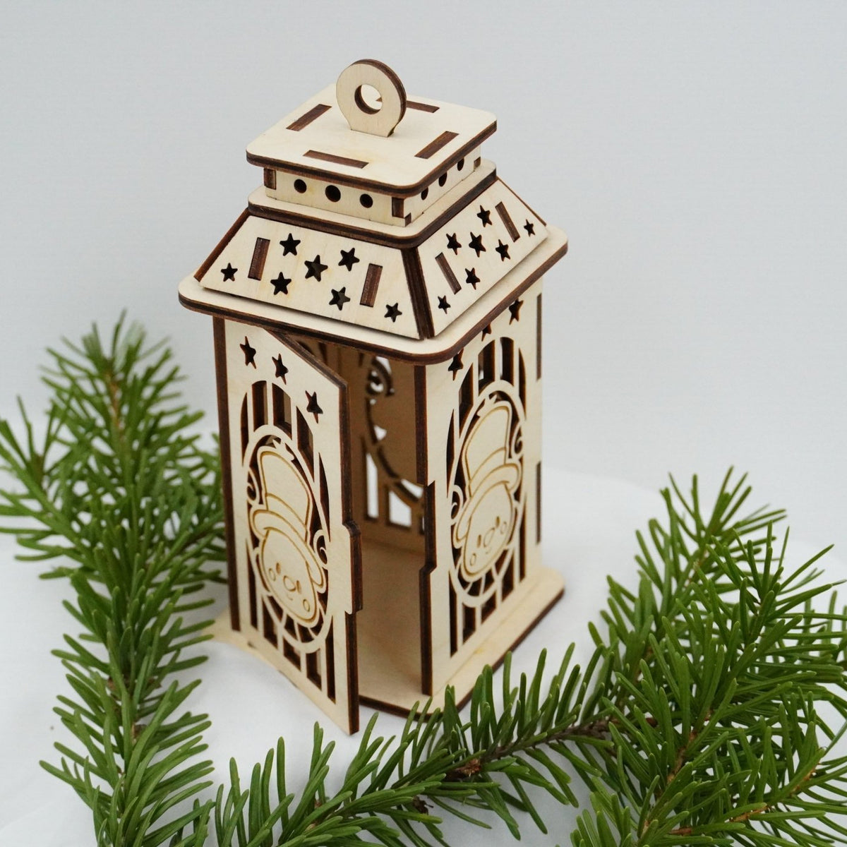 Weihnachtslaterne in fünf Designs - RJC - Circle