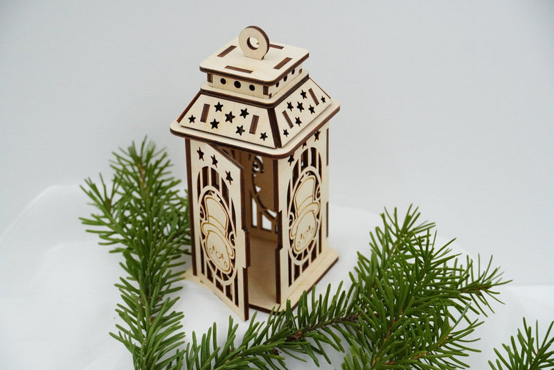 Weihnachtslaterne in fünf Designs - RJC - Circle